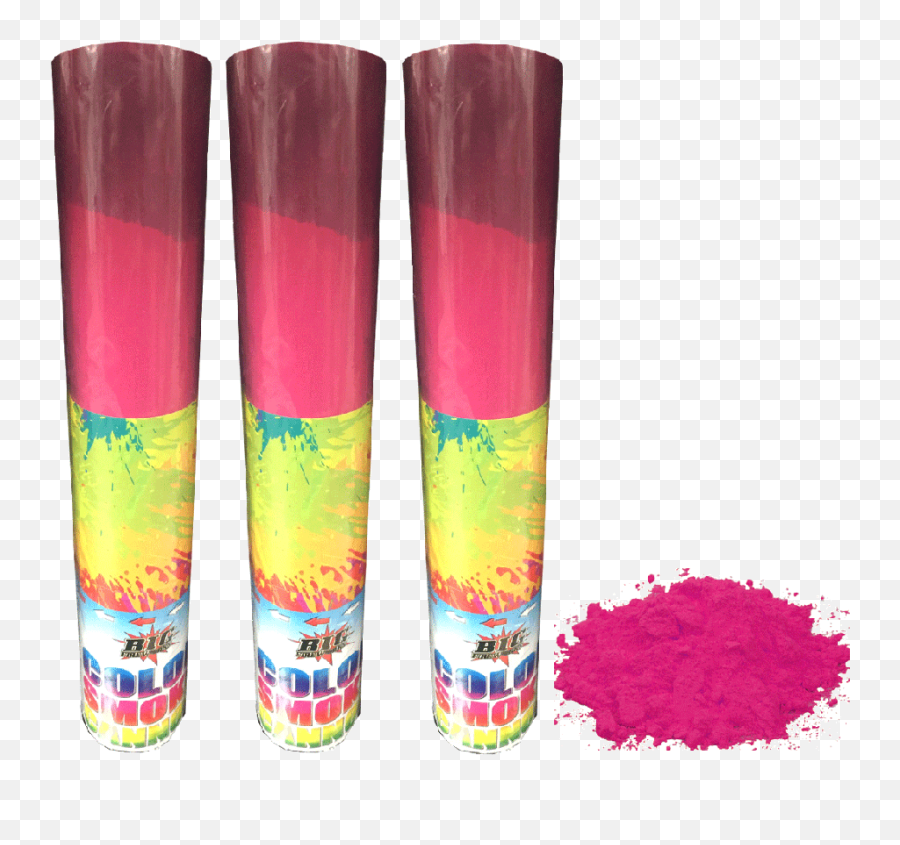Pink Color Smoke Cannon 40cm 30 Pcs 623884 - Png Images Purple,Pink Smoke Png