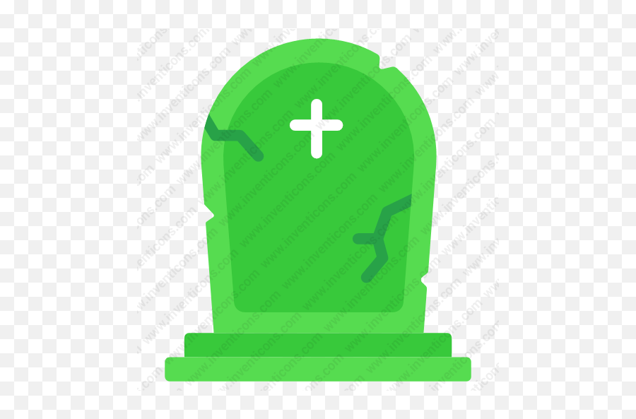 Download Grave Vector Icon Inventicons - Cross Png,Gravestone Transparent Background