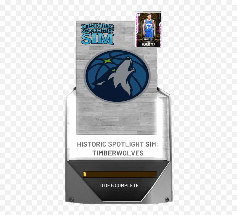 Historic Spotlight Sim Timberwolves - Challange Details Sim Card Png,Timberwolves Logo Png
