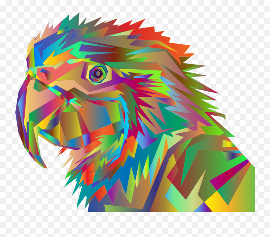 Pop Art Png - Parrot Art,Pop Art Png