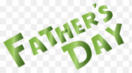 Fatheru0027s Day Text Green Font For Happy - Vertical png