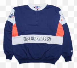 Vintage Starter Chicago Bears Sweater Xlarge U2013 Double - Sweater Png,Chicago Bears Png