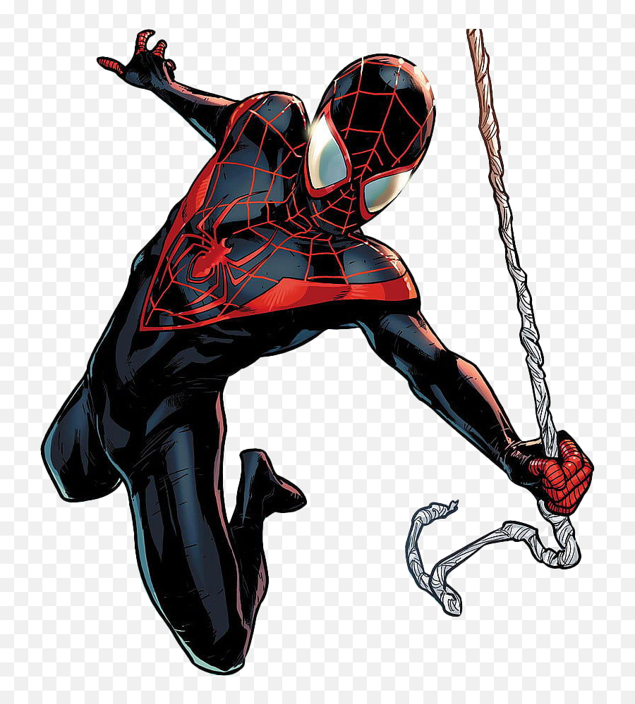 Miles Morales Spider - Man Png Transparent Picture Png Mart Miles Morales Spider Suit Comics,Spiderman Logo Clipart