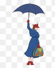 Mary Poppins Returns Clip Art - Disney Clipart Mary Poppins Png,Mary Poppins Png