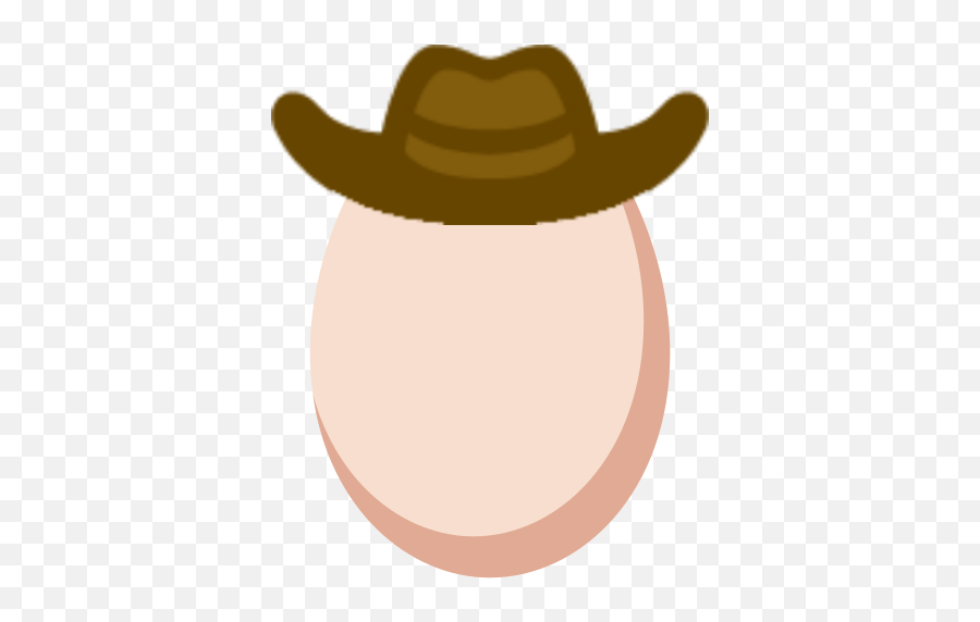 Yegghaw - Discord Emoji Egg With Cowboy Hat Png,Cowboy Emoji Transparent