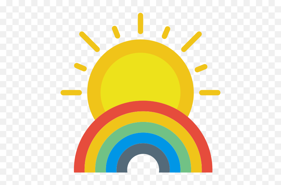 Rainbow Png Icon 133 - Png Repo Free Png Icons Weather Icons Rainbow,Transparent Rainbow Png