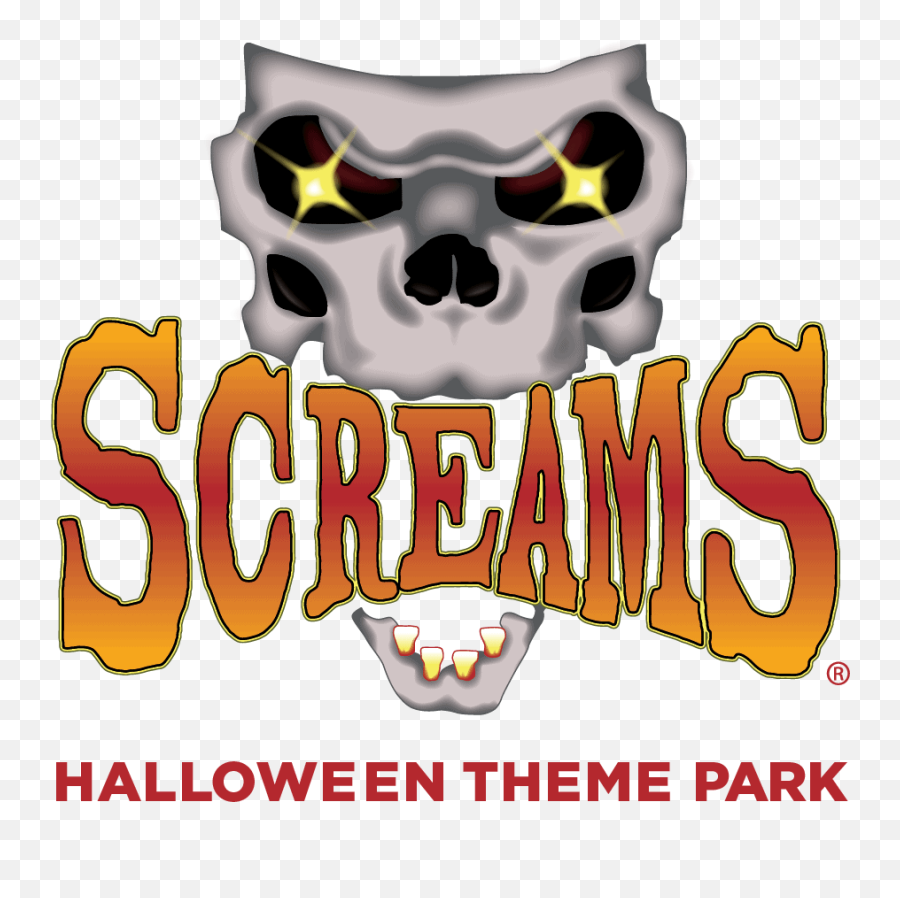 Screams Halloween Theme Park Cancels 2020 Season - Screams Png,Halloween Logo Png
