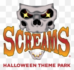 Screams Halloween Theme Park Cancels 2020 Season - Screams Png,Halloween Logo Png