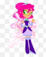 Here Is My Version Of Starfire In Dc Super Hero Girls - png