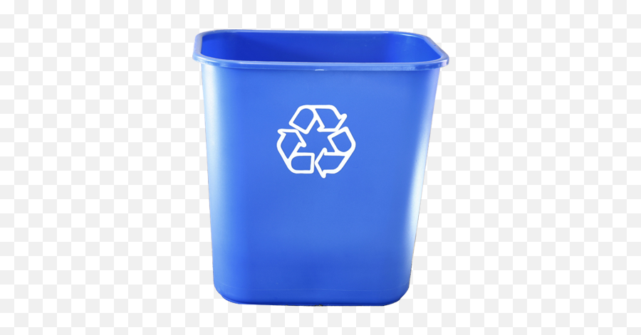 Download Blue Recycle Bin Png - Recycle Plastic In Bin,Recycling Bin Png