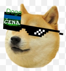 Get Rekt Glasses - Doge Emoji For Discord png