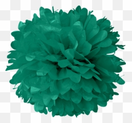 10 Inch Tissue Paper Flower Pom - Red Pom Pom Transparent Png,Pom Poms Png