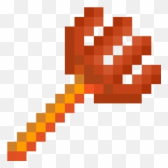 Download Hd Nether Pitchfork - Minecraft Ender Eye Png Wooden Axe