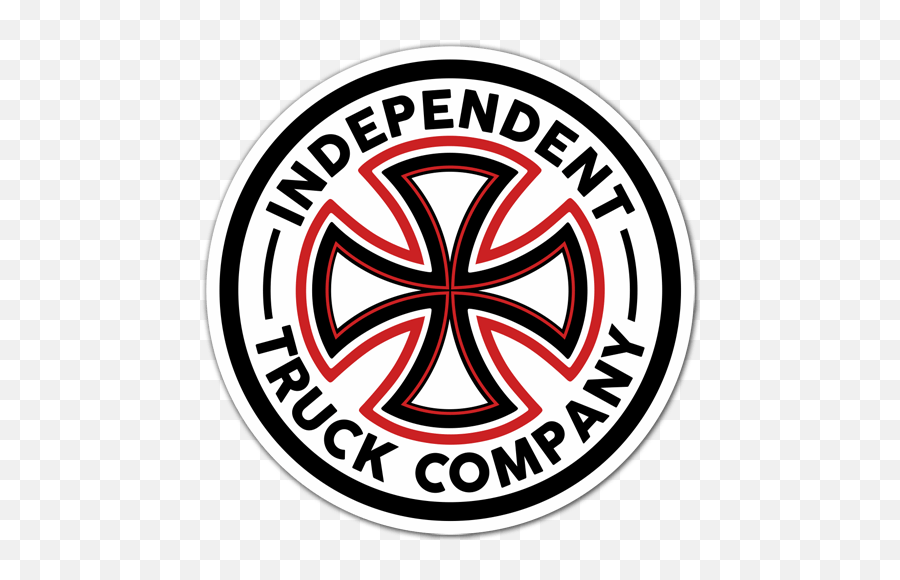 Independent Truck Co Bar Cross Tee Black - Independent Skateboard Png,Independent Trucks Logo