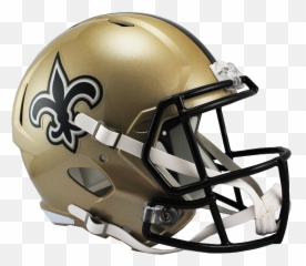 New Orleans Saints Helmets U2013 Green Gri 771166 - PNG Images Mini
