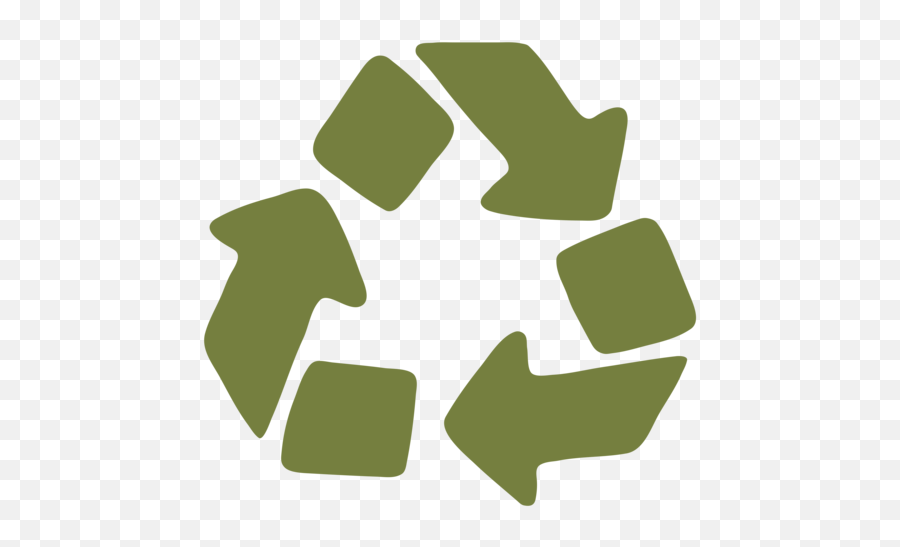 Recycling Symbol Emoji - Recycle Sign Png,Recycling Icon
