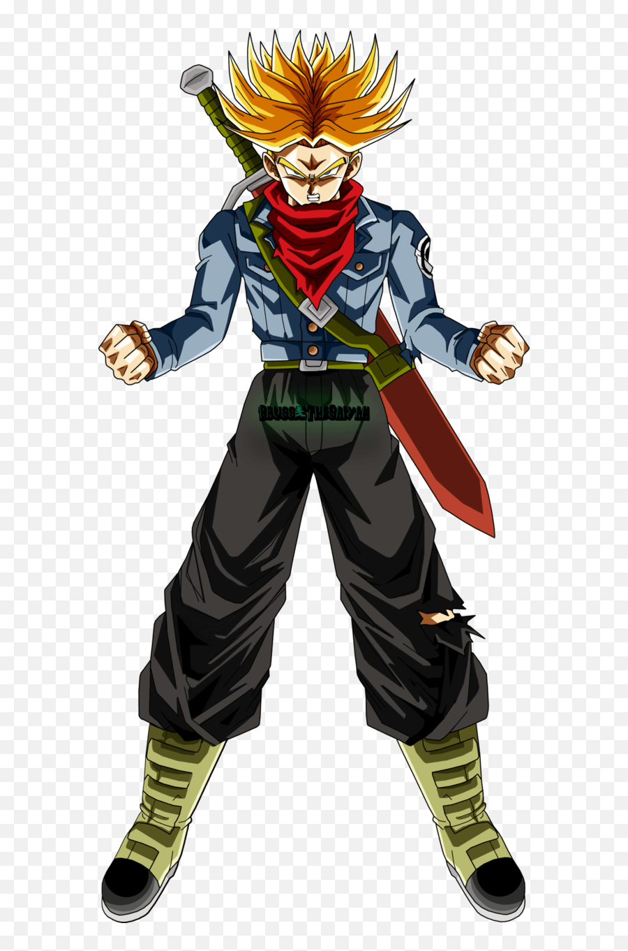 Ssj Ikari Wallpapers - Trunks Dragon Ball Super Png,Future Trunks Png