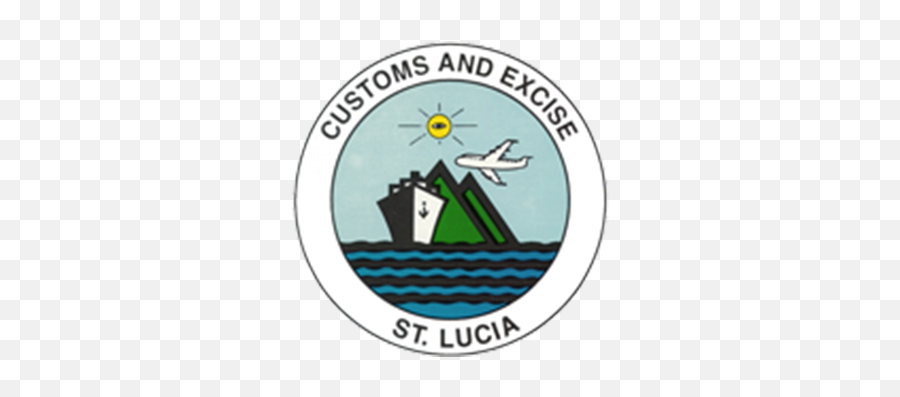 Asycuda - Usercountries U2013 Saint Lucia Saint Lucia Customs Logo Png,Santa Lucia Icon