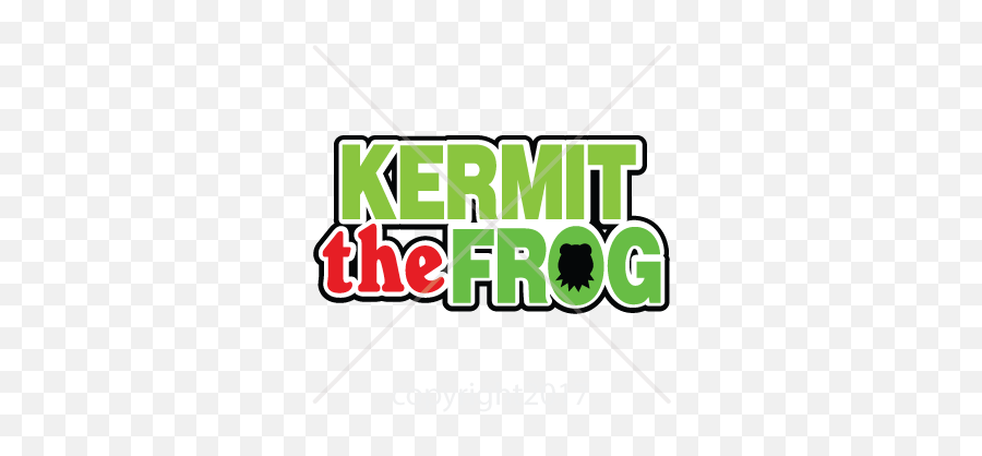 Kermit The Frog Title - Png Kermit The Frog Text,Kermit The Frog Png