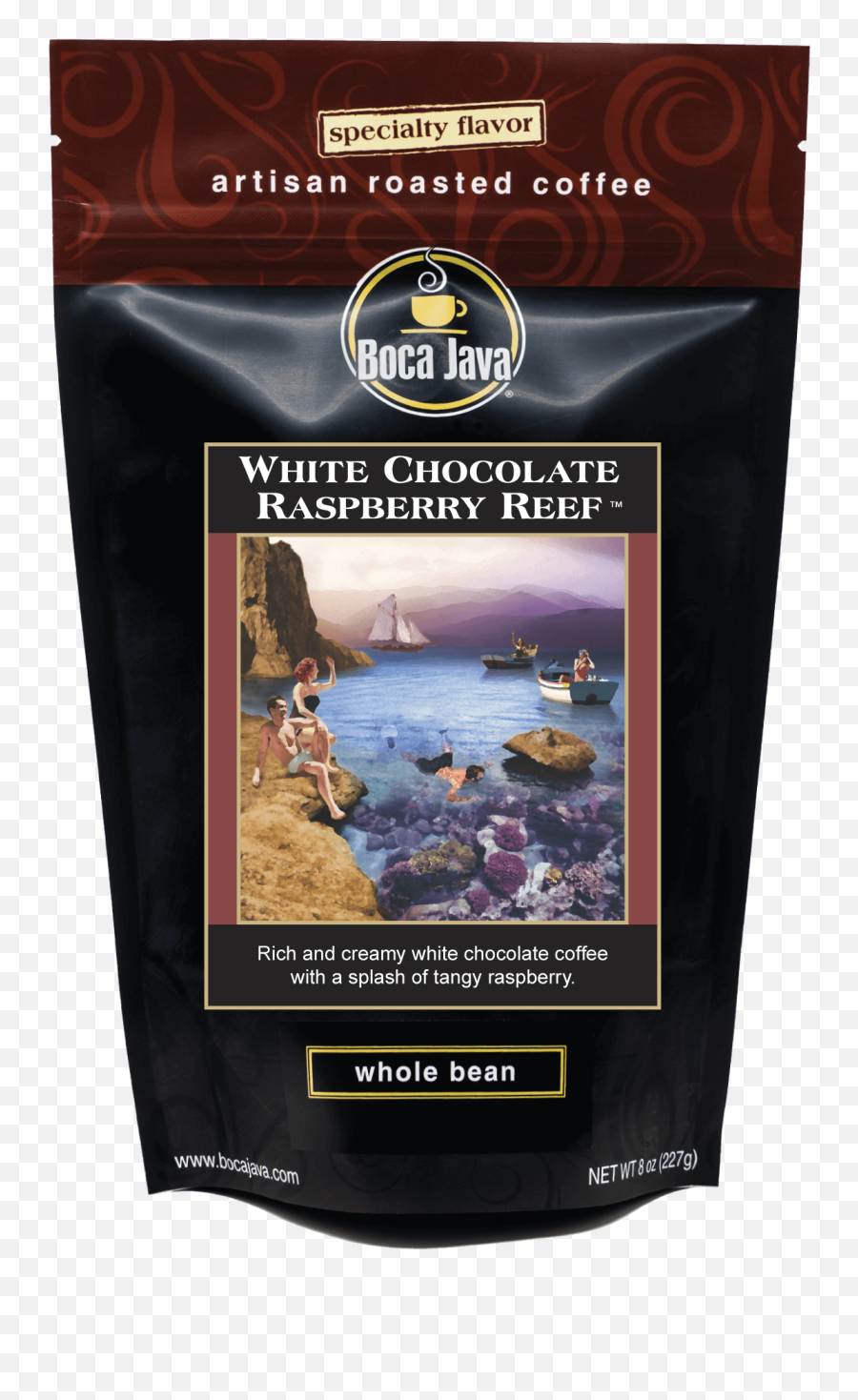 White Chocolate Raspberry Reef Coffee - Bacon Flavored Coffee Png,Chocolate Splash Png