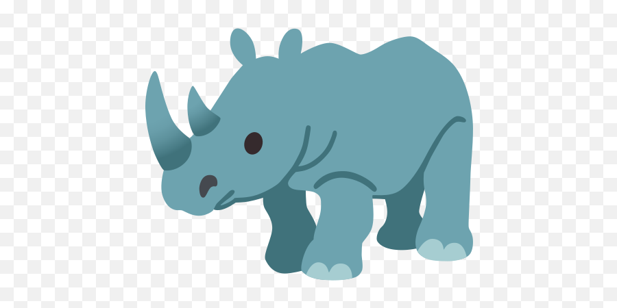 Rhinoceros Emoji - Rhino Emoji Png,Rhino Icon