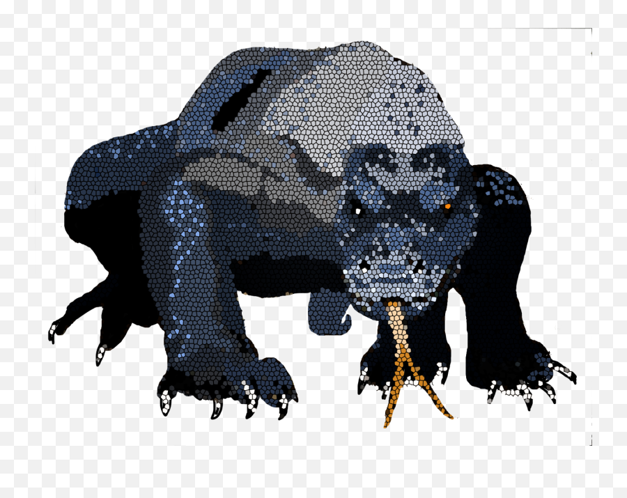 K Is For Komodo Dragon - Needlework Png,Komodo Dragon Png