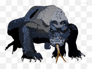 K Is For Komodo Dragon - Needlework Png,Komodo Dragon Png