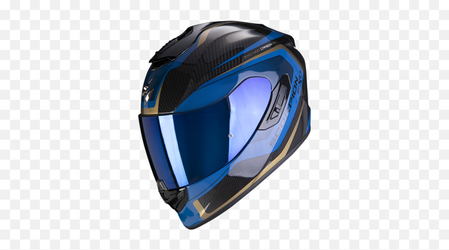 Motorcycle U0026 Bike Helmets From Schuberth Scorpion Exo Nexx - Scorpion Exo 1400 Air Carbon Esprit Blue Png,Icon Scorpion Helmet