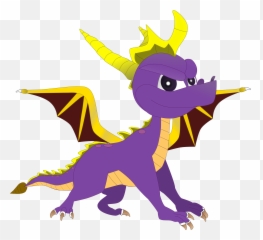 Spyro The Dragon Vector Clipart - Spyro Svg Png,Spyro Png