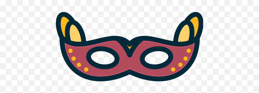 Mask Vector Svg Icon 80 - Png Repo Free Png Icons Color Masks Icons,Masquerade Icon
