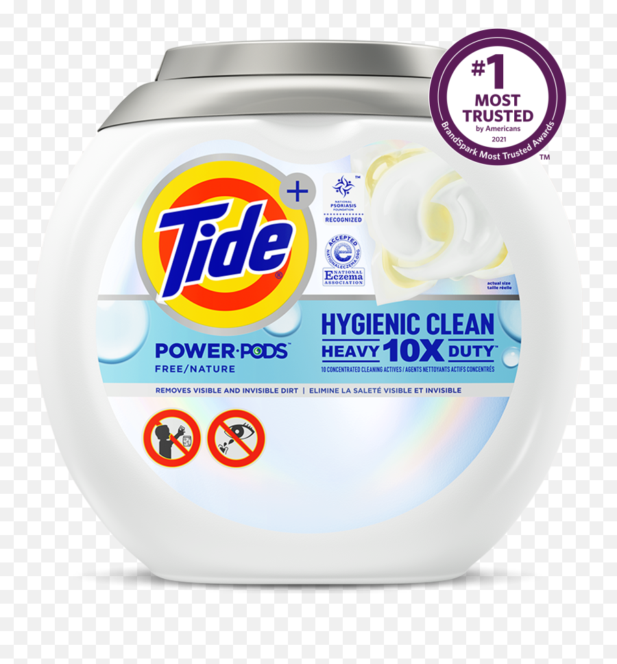 Tide Hygienic Clean Heavy Duty 10x Free Power Pods - Tide Pods Free And Gentle Png,Icon Super Duty 4
