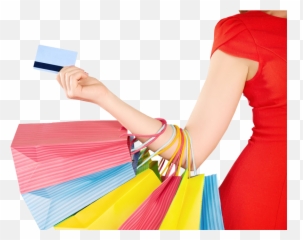 Hand Holding Card Png - Hand Shopping Bag Png,Woman Hand Png