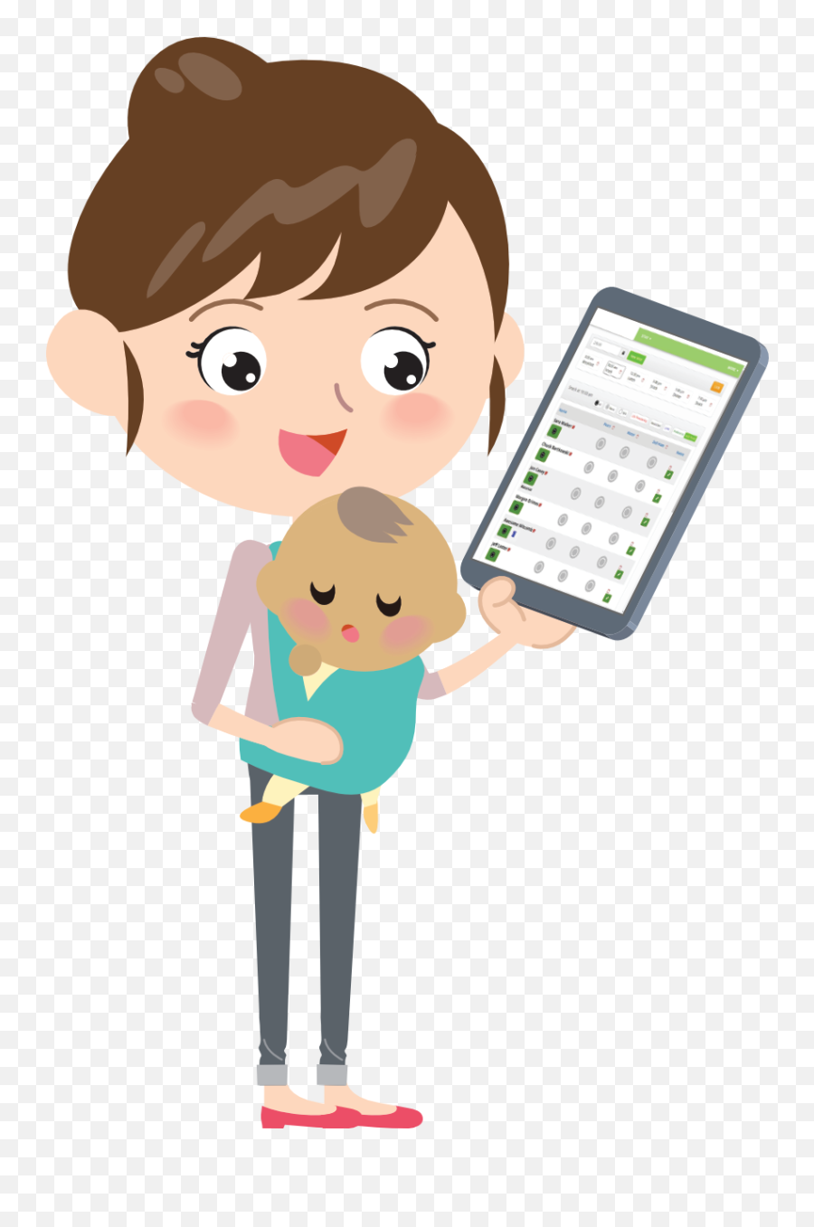 Icms Crisis Nursery Software For Childcare Management - Mobile Phone Png,Parent Lifting Baby Icon