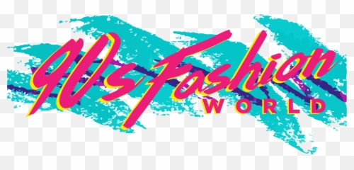 27 Epic Pop Culture Moments Of The Nineties - 90s Fashion World Logo Clothing Brands png