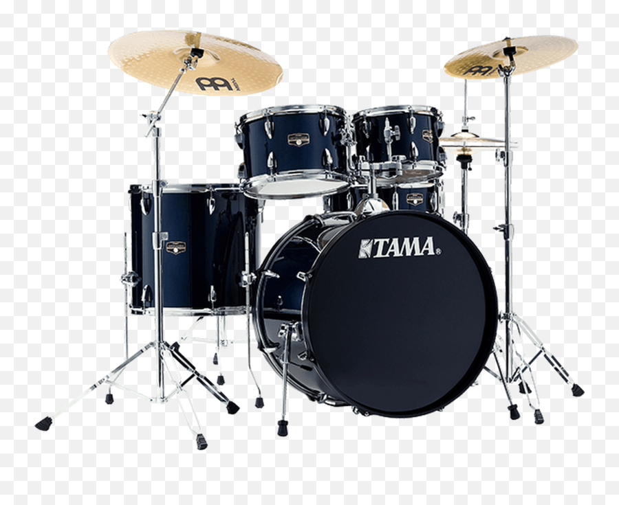 Tama Imperialstar Complete Drum Set Dark Blue - Tama Imperialstar 6 Piece Png,Pearl Icon Rack Clamps