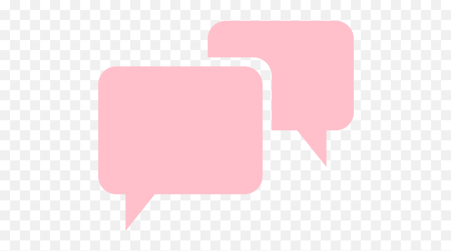 Pink Speech Bubble 3 Icon - Free Pink Speech Bubble Icons Speech Icon White Png,Comment Icon Transparent