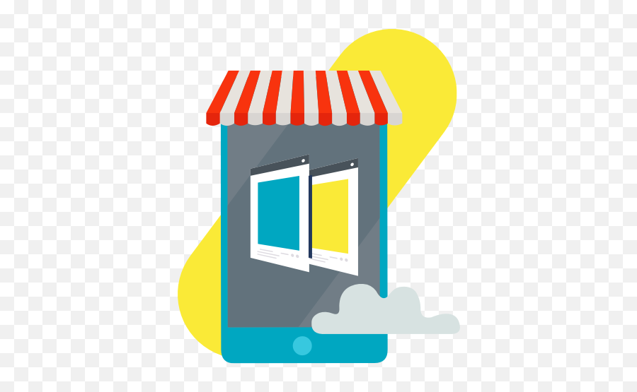 Flexystore - Vertical Png,Online Store Icon