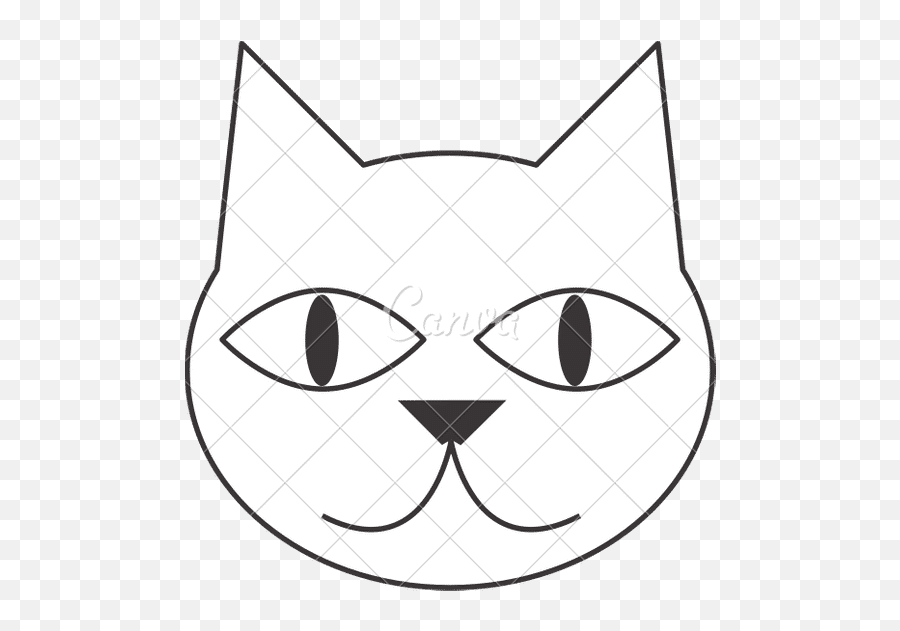 Cute Cat Cartoon Icon - Canva Png,Kawaii Cat Icon
