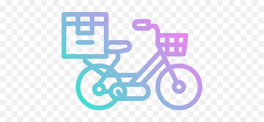 Delivery Bike - Free Transportation Icons Eco Bike Logo E Bicycle Available Here Font Png,Bike Delivery Icon