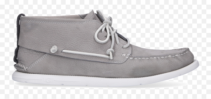 Ugg Ankle Boots Beach Moc Chukka Calfskin Logo Grey Online Png Icon