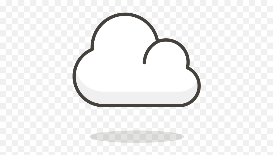 Cloud Free Icon Of 780 Vector Emoji - Illustration Png,Cloud Emoji Png