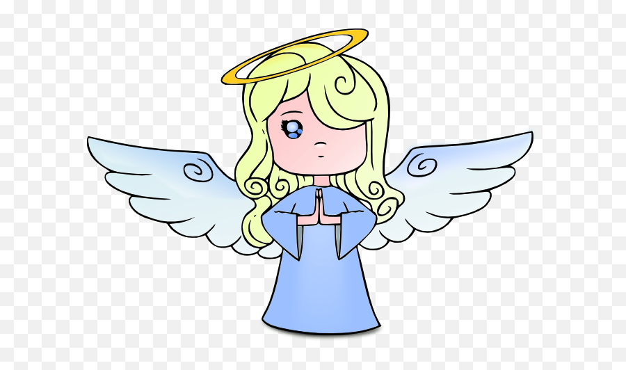 Angel Clipart Free Graphics Of Cherubs And Angels - Clipartix Blue Angel Clipart Png,Angels Png