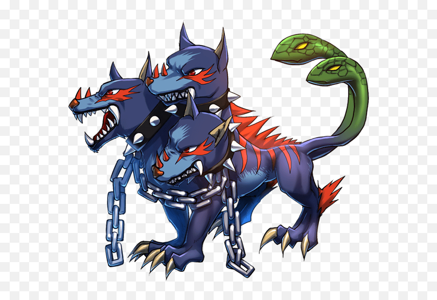 Cerberus Brave Frontier Transparent - Orthos Png,Cerberus Png