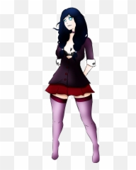 Anime Girl Black Hair School - Free image on Pixabay Goth With Dark png