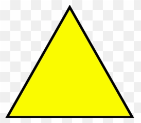 Yellow Triangle - Png