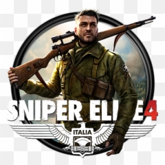 Sniper Elite Transparent Background Png Mart - 4 Ps4 Cover Front