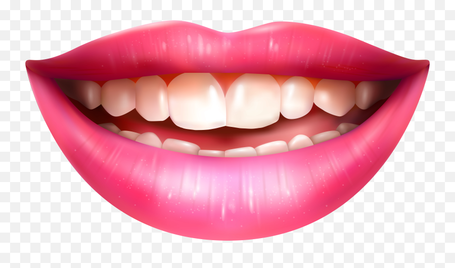 Smiling Mouth Png Clip Art - Smiling Lips Transparent Background,Lips Clipart Png
