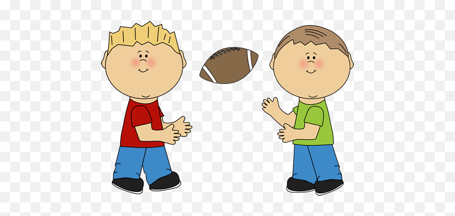 86 Boys Throwing A Fo Little Kid Clip Art Clipartlook - Boy And Boy Clipart Png,Little Kid Png