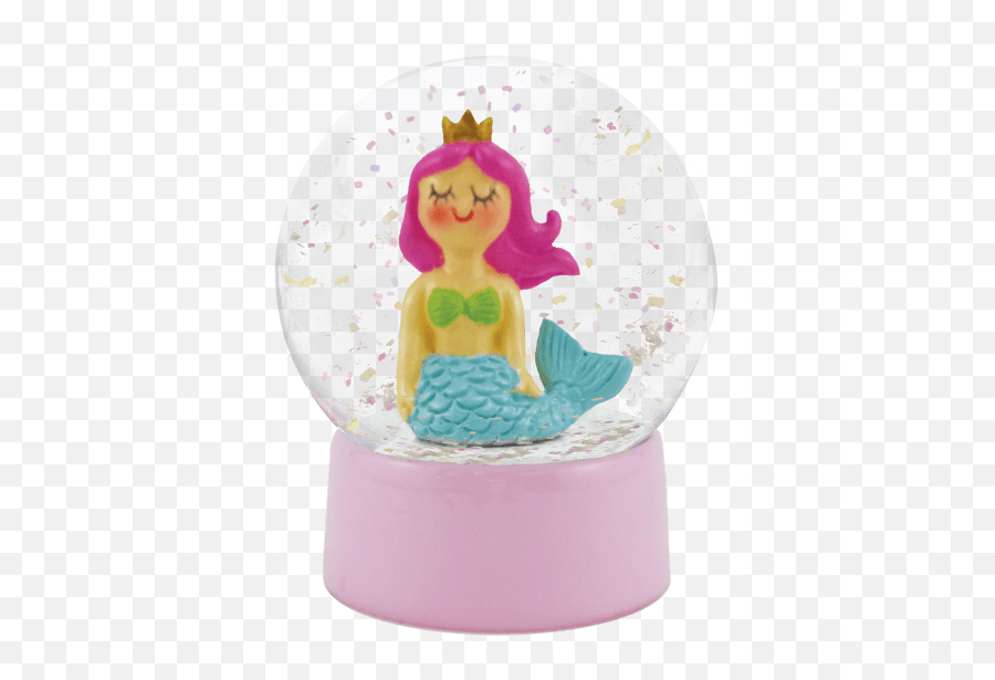 Mermaid Snow Globe - Mermaid Snow Globe Png,Snow Globe Png