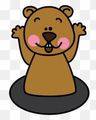 Groundhog Day Png Files - Clip Art Groundhogs Day,Groundhog Png